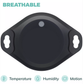 Safiery Ruuvi wireless Sensors 3 in 1: Black IP67 Temperature, Humidity, Movement
