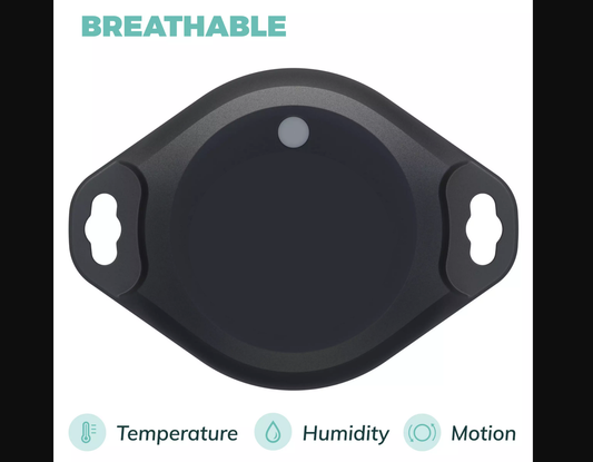 Safiery Ruuvi wireless Sensors 3 in 1: Black IP67 Temperature, Humidity, Movement