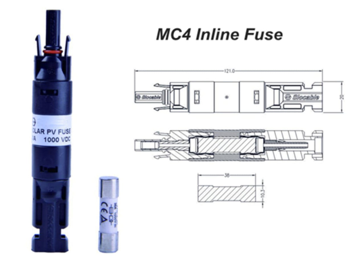 Safiery Solar Fusibile inside MC4