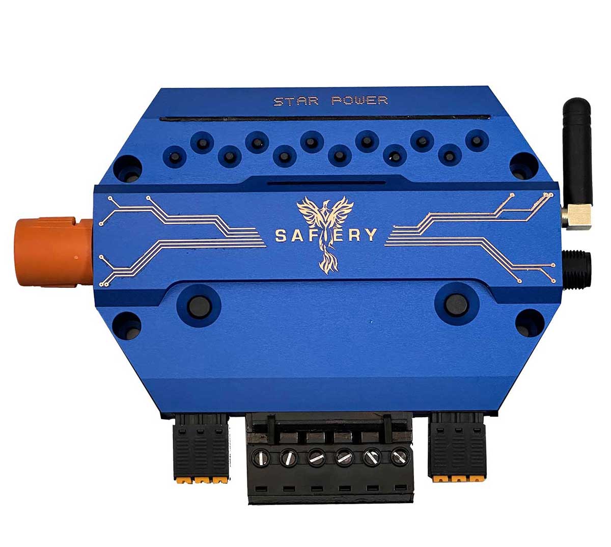 Safiery STAR-Power wireless 6× 35A + 6× 10A comando digitale (12V/24V)