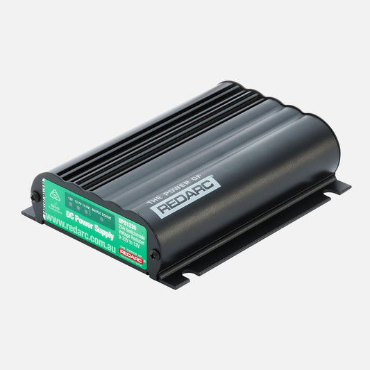 Redarc DPS1225 alimentatore DC 12V 25A stabilizzato per veicoli (ingresso 9-32V)