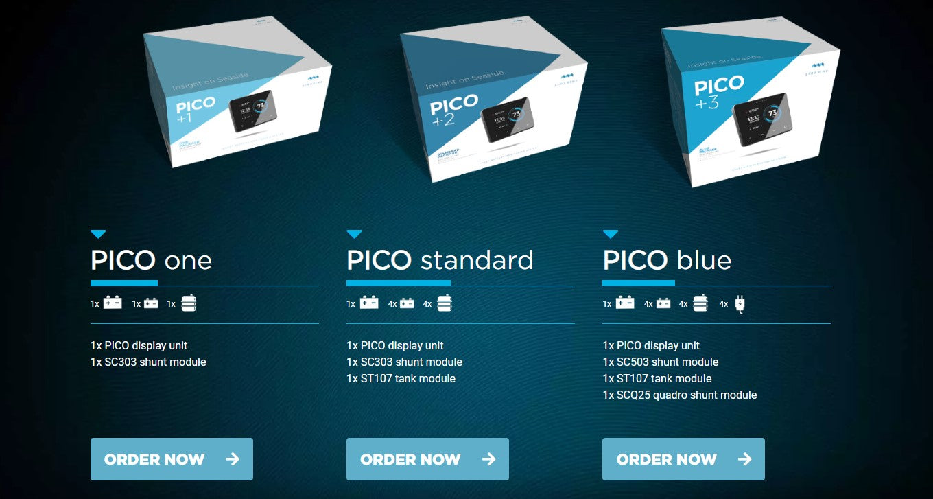 Simarine PICO Packages Set - One - Standard - Blue