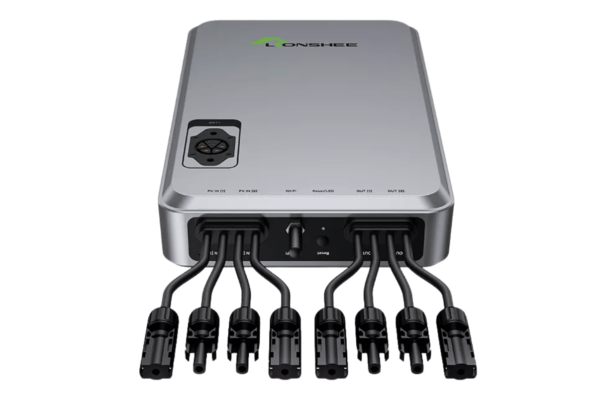 Batteria di accumulo 1024Wh Plug&Play per Fotovoltaico da balcone con adattatore Smart Solar Hub LS-H1600 1600W