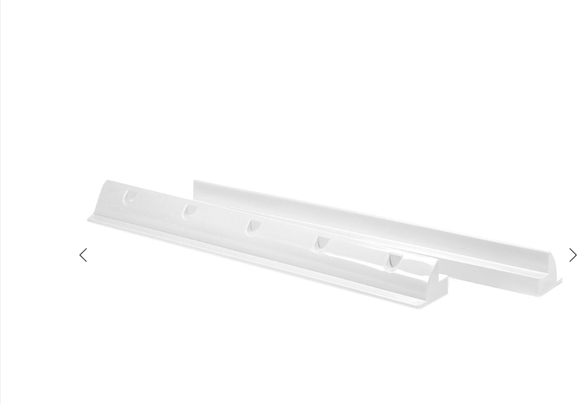 Spoiler supporto pannello solare ABS bianco 68 cm heavy duty
