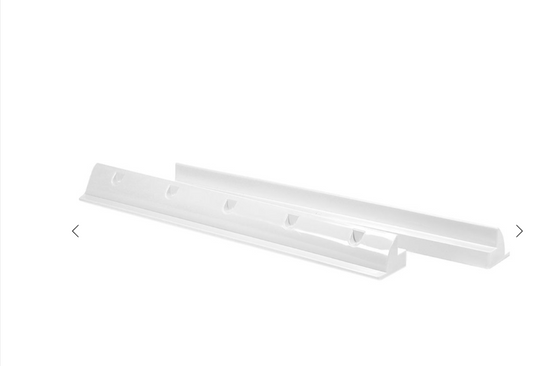 Spoiler supporto pannello solare ABS bianco 68 cm heavy duty
