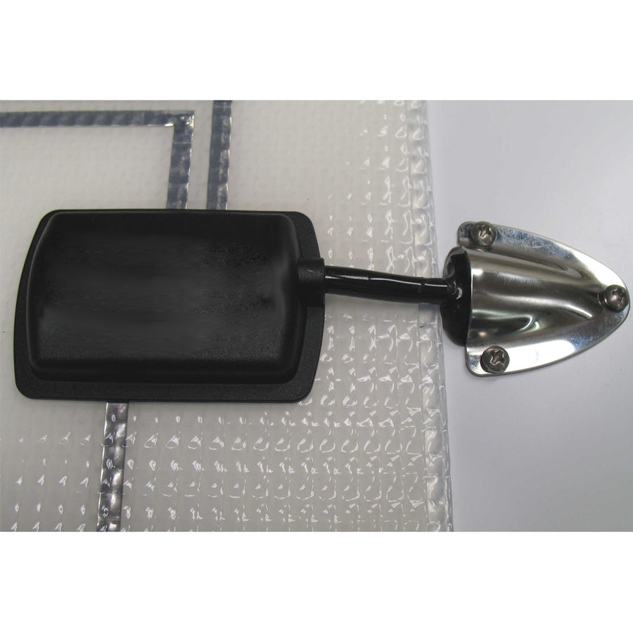 Passacavo da coperta per cavi solari in acciaio inox resistente ai raggi UV, cavi fino a 8 mm, per barche