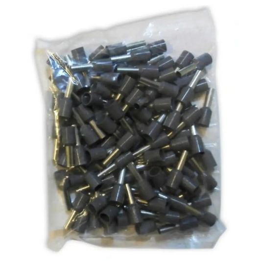 Terminale a bussola 1x4mm puntalini- Confezione da 100pz
