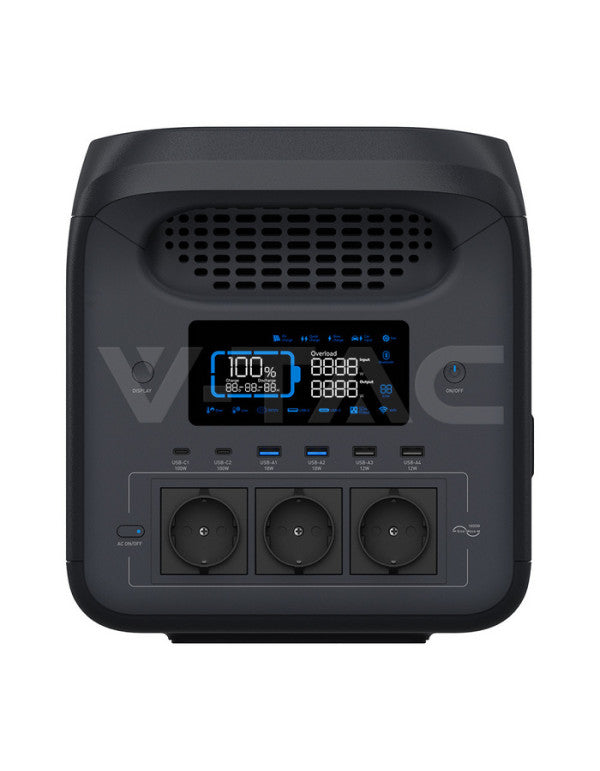 V-TAC VT-300011 Power Station 3000W 2560Wh LiFePO4 SKU 12709