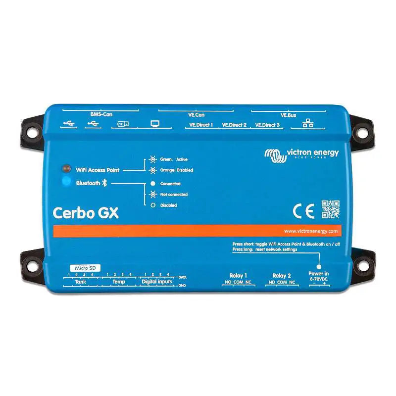 Victron Cerbo GX MK2 per il monitoraggio del kit backup casa