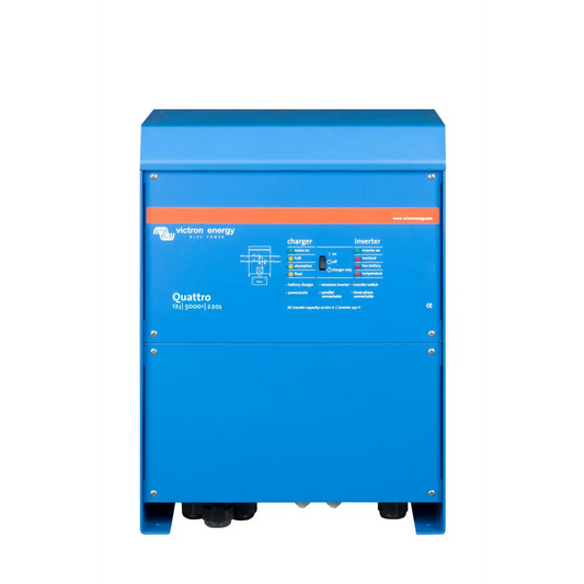 Victron Energy Quattro 12/5000/220-100/100 Caricabatterie 12V 220A Inverter 5000 VA