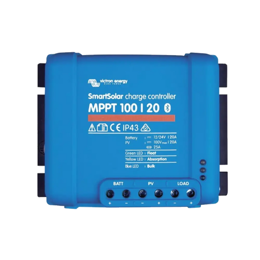 Victron Energy SmartSolar 100-20 MPPT Bluetooth (20A) fino a 48V - Regolatore di carica solare