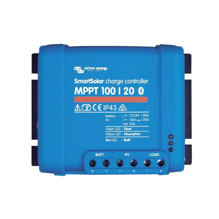 Victron Energy SmartSolar 100-20 MPPT Bluetooth (20A) fino a 48V - Regolatore di carica solare