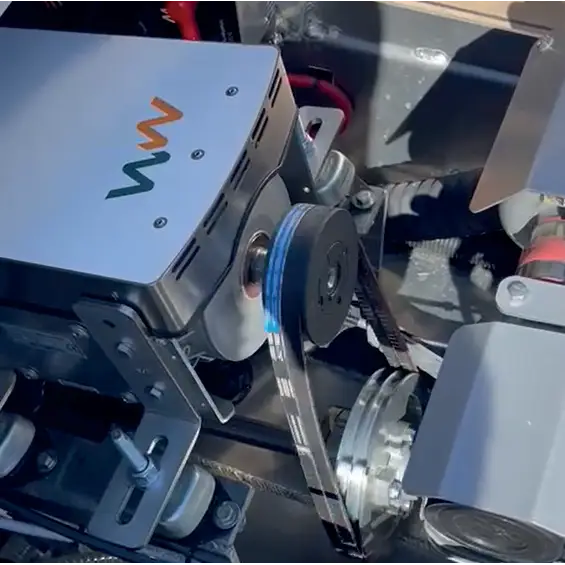WaterWorld WW 4-10-20kW Motore Elettrico Entrobordo - con display manopola switch relay e cavi