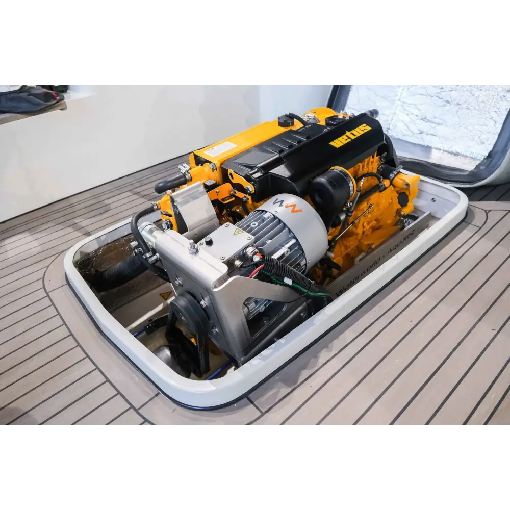 WaterWorld WW 4-10-20kW Motore Elettrico Entrobordo - con display manopola switch relay e cavi