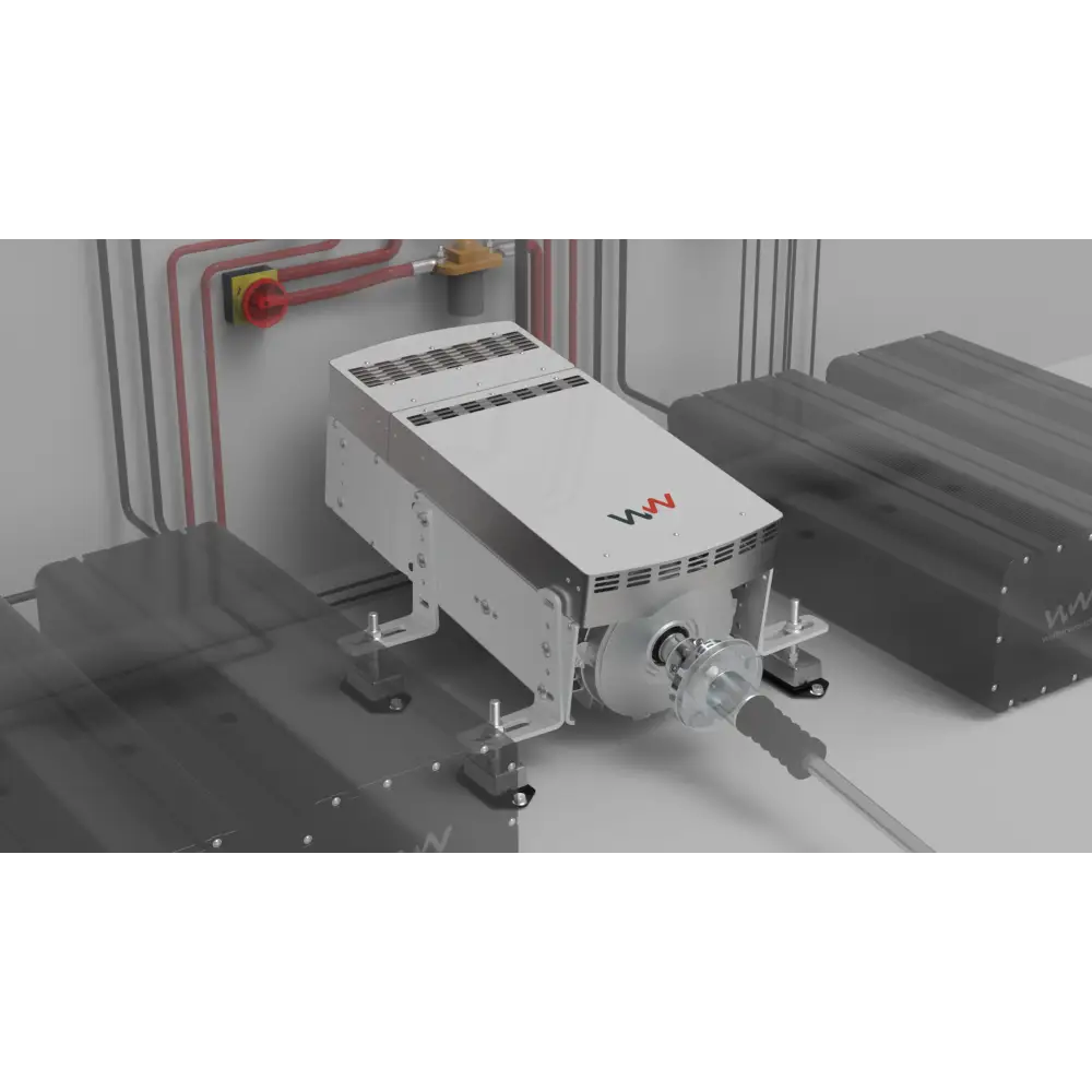 WaterWorld WW 4-10-20kW Motore Elettrico Entrobordo - con display manopola switch relay e cavi