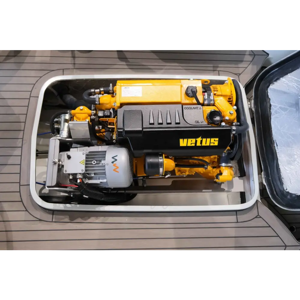 WaterWorld WW 4-10-20kW Motore Elettrico Entrobordo - con display manopola switch relay e cavi