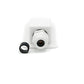 Passacavo da tetto in ASA bianco a un ingresso DX1/W con pressacavo PG per camper