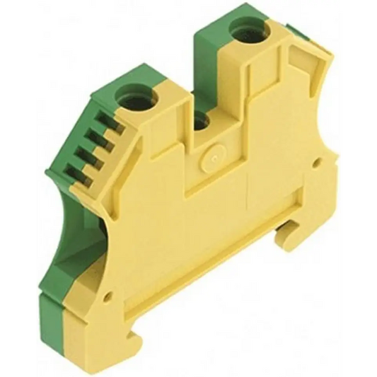 Weidmuller morsetto terra modulare 6 mmq