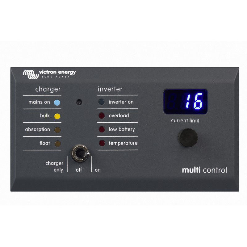Panel de control Victron Energy Digital Multi Control GX para Multiplus y Quattro