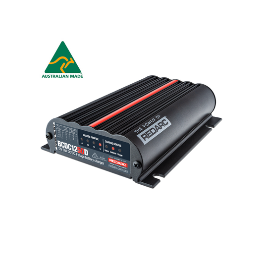 DC-DC MPPT REDARC BCDC1250D 50A 50 Ampere 12V-12V Caricabatterie da solare e alternatore