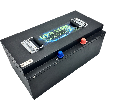 LiFePO4 battery 48V 80Ah lithium iron phosphate 80A BMS 4096Wh 45-90 days