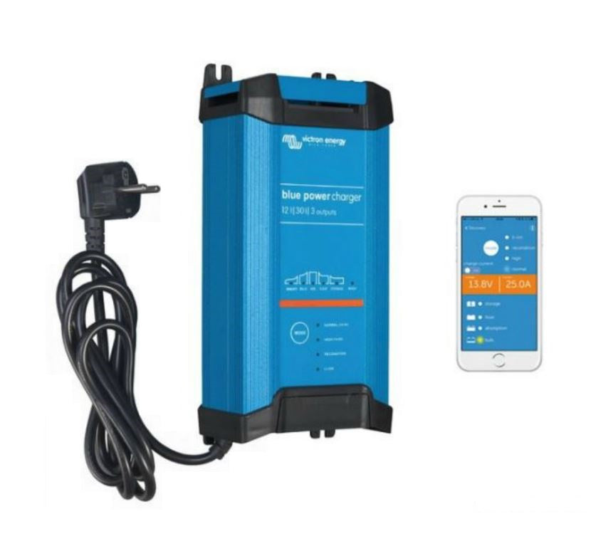 Caricabatterie a 220V Victron Energy Blue Smart IP22 12V - 30A 30 Amper