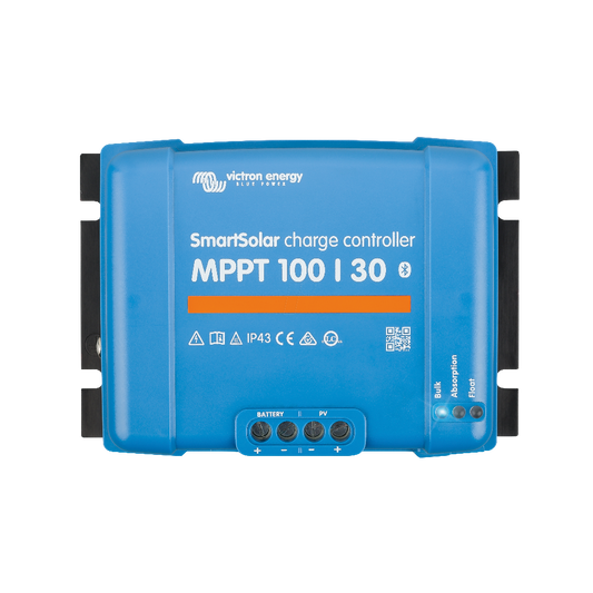 Contrôleur de charge solaire SmartSolar 100-30 MPPT Bluetooth (30 A) de Victron Energy
