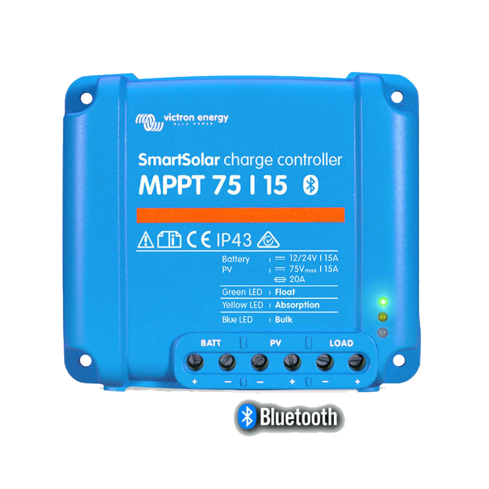 Victron Energy SmartSolar 75-15 MPPT Bluetooth (15A) Regolatore di carica solare
